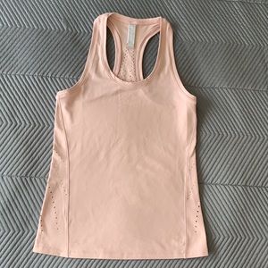 Light pink Athleta workout top